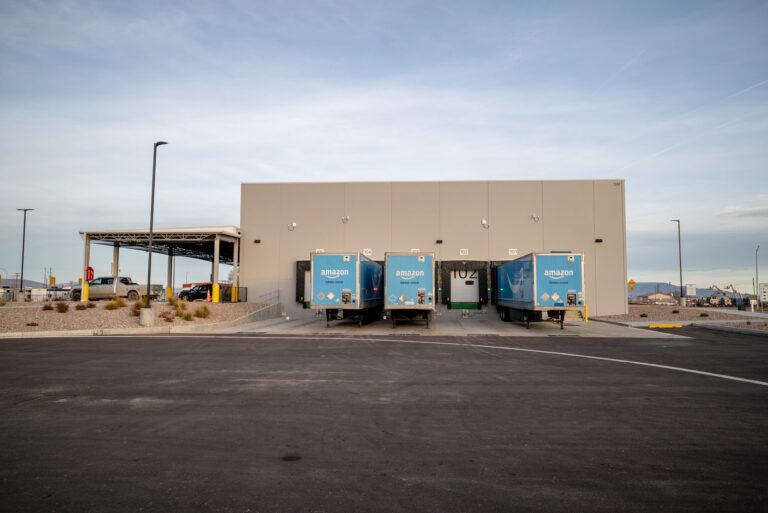 Amazon Distribution Facility, Naples, UT - Exterior and loading docks