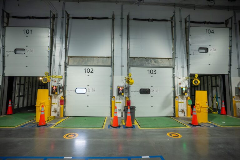 Amazon Distribution Facility, Naples, UT - Dock doors 101-104