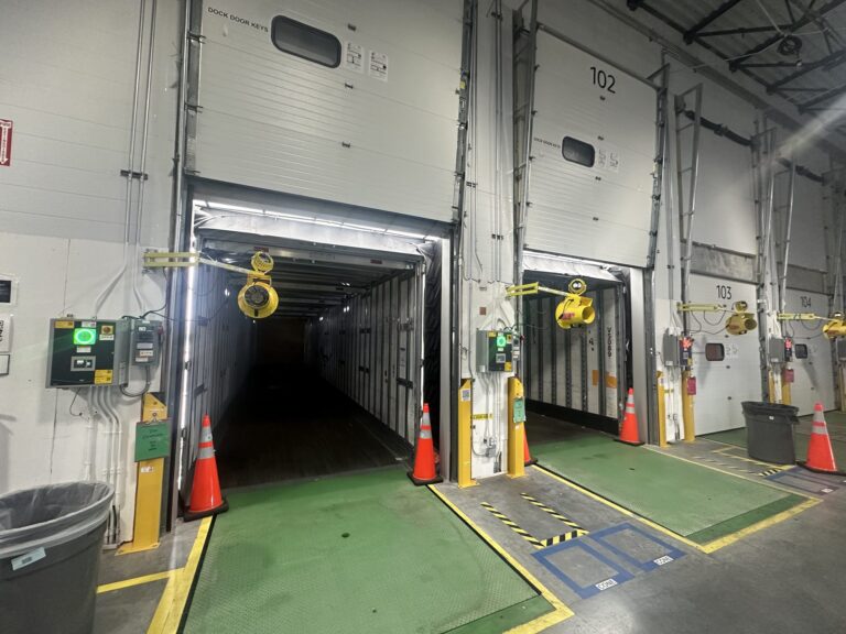 Amazon Distribution Facility, Naples, UT - Dock door interior